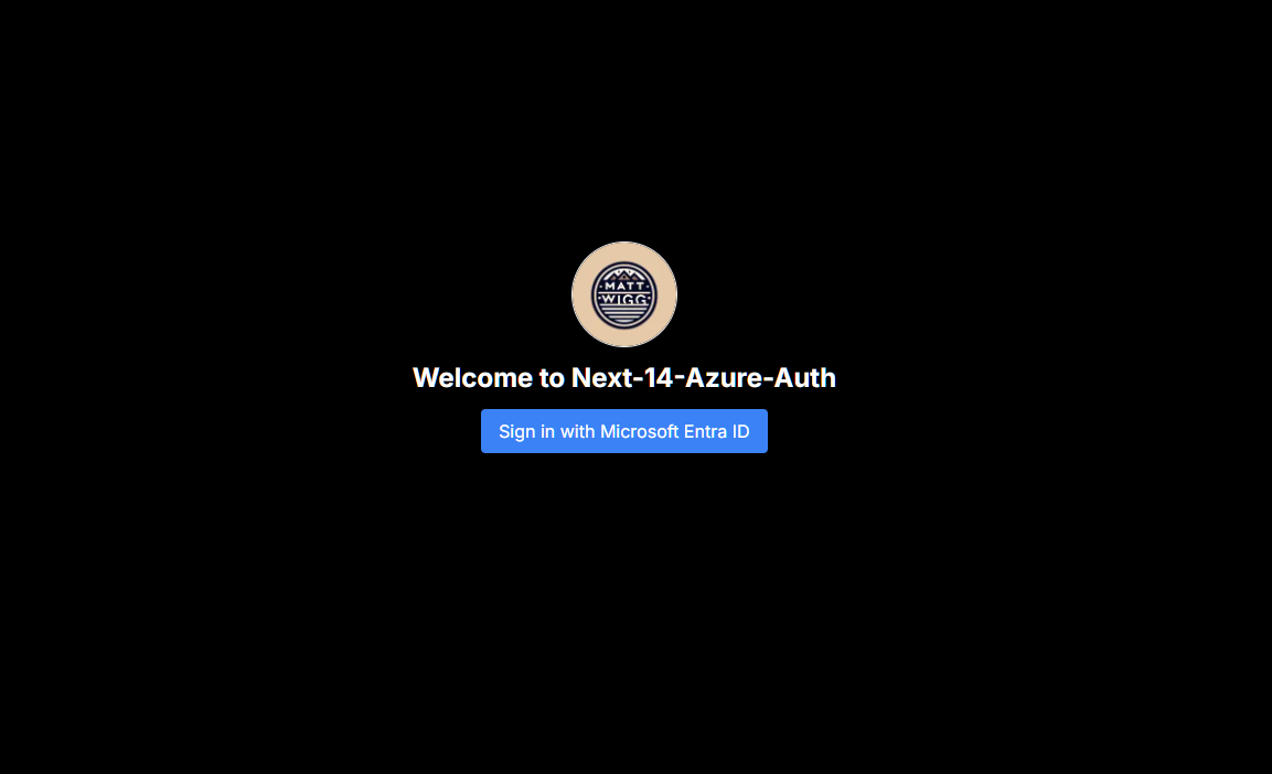 Next.js Microsoft Entra ID Authentication